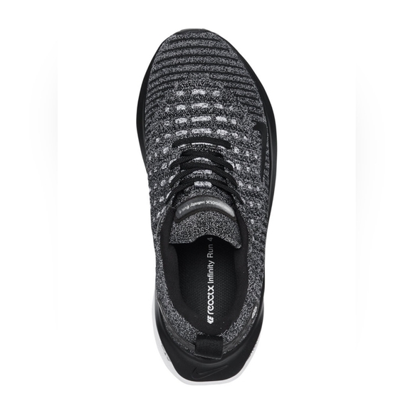 Nike Men\'s ReactX Infinity Run 4 Black White Sneakers Size 8.5 DR2665-003 main image 10